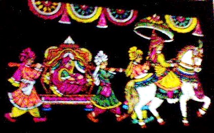 A marriage scene