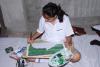 students showing their creativity