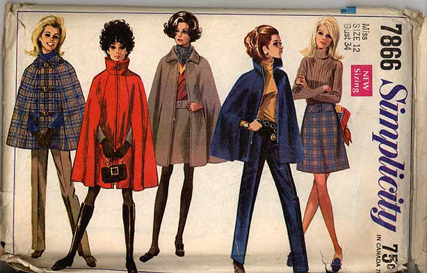 1960s fashion print