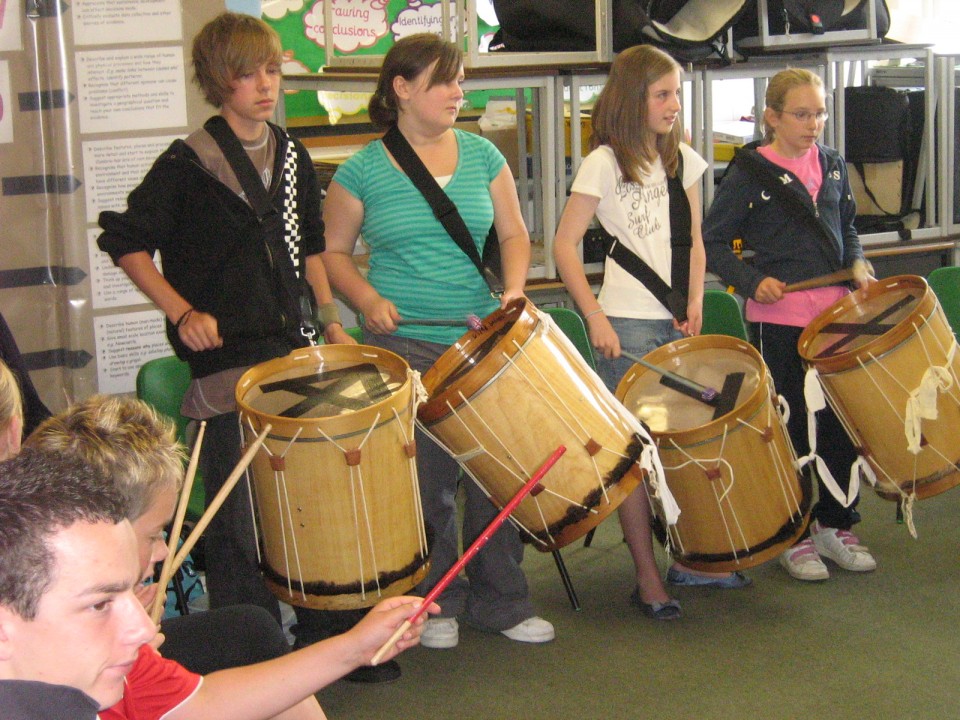 Samba Drumming