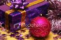 festive new year-candle and presents.jpg